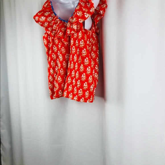 J.Crew Cotton ruffle neckline sleeveless NWT top S - Picture 8 of 14